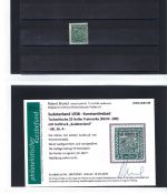 Sudetenland/Konstantinsbad, Marken/Briefstücke, alles mit KB Brunel VP