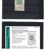 Sudetenland/Konstantinsbad, Marken/Briefstücke, alles mit KB Brunel VP