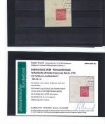 Sudetenland/Konstantinsbad, Marken/Briefstücke, alles mit KB Brunel VP