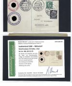 Sudetenland, Partie Karten/Briefe/Briefstücke alles mit KB Brunel VP