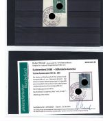 Sudetenland Partie Erinnerungsaufdrucke Marken/Briefe/GA/Briefstücke