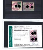 Sudetenland Partie Erinnerungsaufdrucke Marken/Briefe/GA/Briefstücke