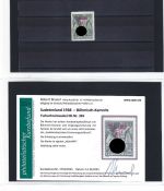 Sudetenland Partie Erinnerungsaufdrucke Marken/Briefe/GA/Briefstücke