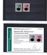 Sudetenland Partie Erinnerungsaufdrucke Marken/Briefe/GA/Briefstücke