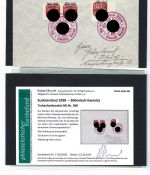 Sudetenland Partie Erinnerungsaufdrucke Marken/Briefe/GA/Briefstücke