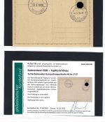 Sudetenland Partie Erinnerungsaufdrucke Marken/Briefe/GA/Briefstücke