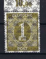 P) Bizone Mi A IX / II P OR** ungefaltet, gepr. Schlegel BPP