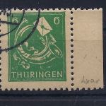 Thüringen Mi 95 AX ar ° (ex Viererbl.) FA-Kopie Dr. Jasch BPP, ME 370€