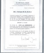 Thüringen Mi 95 AX ar ° (ex Viererbl.) FA-Kopie Dr. Jasch BPP, ME 370€