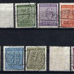 West Sachsen Mi 126 - 137 Y °, teils BPP gepr., ME 120€