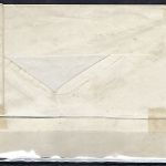 DR Mi 4 EF mit glasklarem Hufeisenstempel Schlettstadt nach Colmar