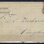 DR 1873, Mi 4 EF, Verwendung der Groschenmarken im Kreuzerbezirk