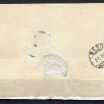 DR Mi 10 EF Auslandsbrief Frankfurt am Main nach Bern (Schweiz)