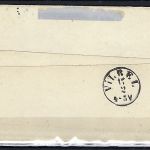 DR Mi 10 EF mit K1 Giessen nach Bad Vilbel, mit postalischer Vermerk