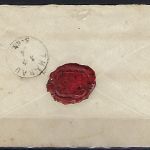 DR Mi 19 EF, klarer Hufeisenstempel Königsberg n. Wernsdorf bei Tharau