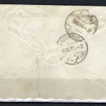 DR Mi 26 EF Auslandsbrief mit K1 Laubach nach Lausanne (Schweiz)