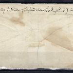 DR Mi 29 EF Auslandsbrief England mit K2 Bonn und rotem K1 London PAID