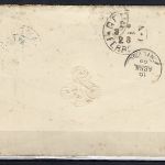 DR Mi 41 MeF Auslandsbrief von Hamburg nach Montevideo