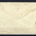 USA Mi 15 EF mit rotem K1 New York Paid und Ra3 Bremen Franco....