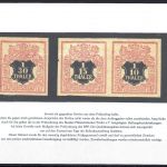 P) Hannover ND Lechte-Nr. 26-4 a-c (*) o. Gummi, Befund Jäschke-L. BPP