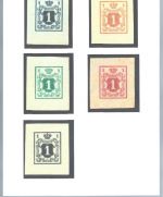 P) Hannover Privatdrucke Lechte 33 a-e, Nachlass Senator Culemann