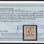 P) Hannover Privatdruck Lechte 39 c, Druckerei Culemann, Befund BPP