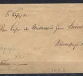 P) Hannover GA Bestellgeld-frei, von Senator Culemann unterschrieben