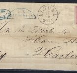 P)Seltenheit aus der Boker Sammlung, Hannover Brief, Altona n. Harburg