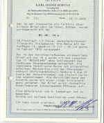 P) Helgoland Mi 14a EF n. Carlsbad (Böhmen), seltene Destination, BPP