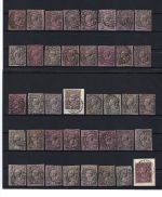 Sachsen Lot aus Mi 8 - 11 ° ME 2.457€, dabei viele Nummernstempel