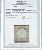 P) DR Mi 27 a * mit Gummi, teils rauer Zähnung, FFA Brugger BPP