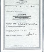 DR Mi 151 Y ° WZ Kreuzblüten (Vierpass), FFA Weinbuch BPP, ME 1.000
