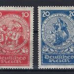 DR Nothilfe, Mi 351 - 354 **, ME 190€