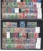 DR gestempeltes Lot aus Mi 529-694 ° / Briefstücke, ME 651€