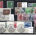 DR gestempeltes Lot aus Mi 529-694 ° / Briefstücke, ME 651€