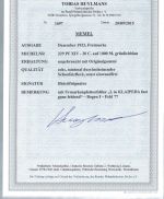 C) Memel Mi 229 mit PF XIV, ung. mit Gummi, FFA Huylmans BPP, ME 450€