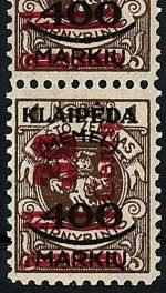 C) Memel Mi 232 II / III */** (oben *, unten **) FFA Huylmans BPP