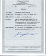 C) Memel Mi 232 (4) III/II/I/III **, FFA Huylmans BPP, ME 2.580€