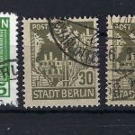 Berlin & Brandenburg Mi 1 AB vy, 7 Aa bwa z, (2) ME 350€