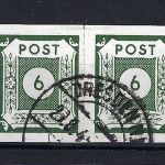 Ost Sachsen Mi 43 BI avw ° Paar, gepr. Ströh BPP, ME 300€