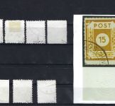 Ost Sachsen gestempelte Zusammenstellung alle BPP gepr., ME 950€