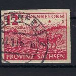 Provinz Sachsen Mi 86 ya ° gepr. Ströh BPP, ME 240€