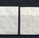 West Sachsen Lot aus Mi 116 - 126 gestempelt, alles BPP gepr.ME 140€