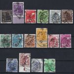 SBZ Handstempel Bezirk 3, Mi 166-181 I ° (ohne 179 I) , geprüft