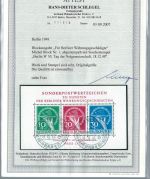 C) Berlin Block 1 mit SoSt, einwandfrei mit FFA Schlegel BPP, ME 2200€