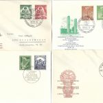 C) Berlin amtliche FDC´s, Lot aus Mi 71 - 81, ME 880€
