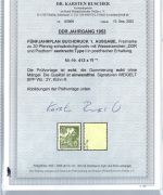 C) DDR Mi 413 x YI ** einwandfrei, mit FFA Dr. Ruscher BPP, ME 400€