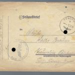 Feldpost 2. WK Ostfront, Walter Brauns FP 43755 SS-Kavallerie Reg. 2
