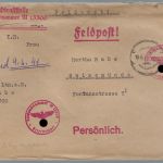 Feldpost 2. WK FP-Nr. M13300, Leutnant Rabe, 2. Torpedoboot Flottille