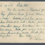 Russische Postkarte als Feldpost für die Wehrmacht 1941